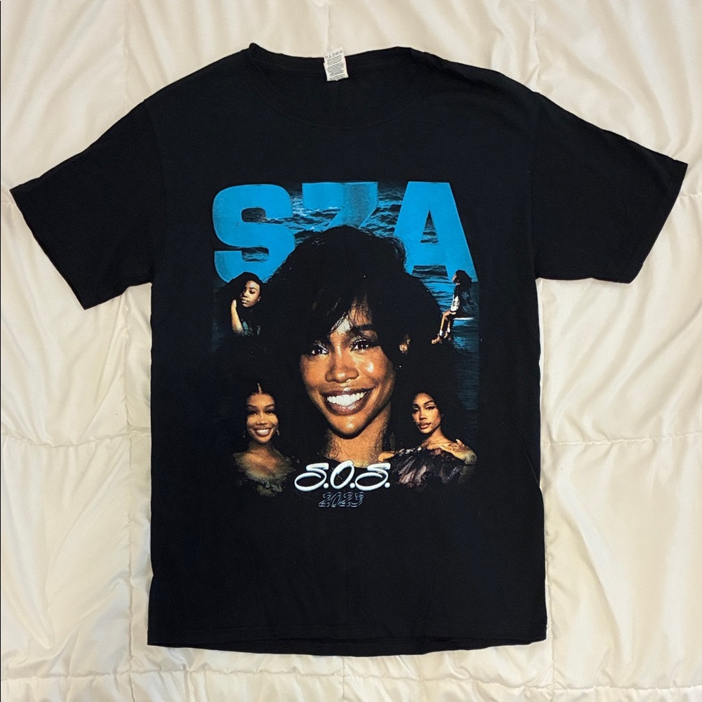 SZA SOS T-shirt Size Black S